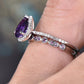 Silver Plated Water Drop Zircon Ring – Elegant Women’s Jewelry