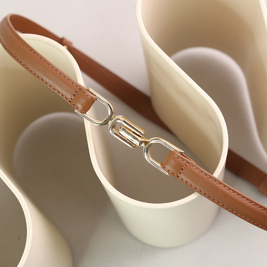 Zhuoxi Soft PU Belt – Customizable Fashion, Casual & Business Accessory