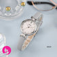 MSTIANQ “Little Ear” Women’s Retro Leather Watch – Lightweight Luxury Quartz Style