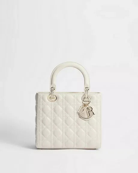 Premium Black Quilted Handbag with Elegant Gold-Tone Hardware