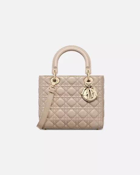 Premium Black Quilted Handbag with Elegant Gold-Tone Hardware