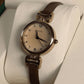 MSTIANQ “Little Ear” Women’s Retro Leather Quartz Watch – Lightweight Fashion Timepiece
