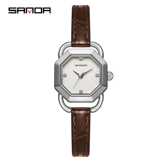 Women’s Classic Quartz Watch – Simple Creative Fashion Wristwatch