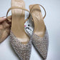 Luxury Transparent Slingback Heels for Women – Pointed Toe Wedding Heel