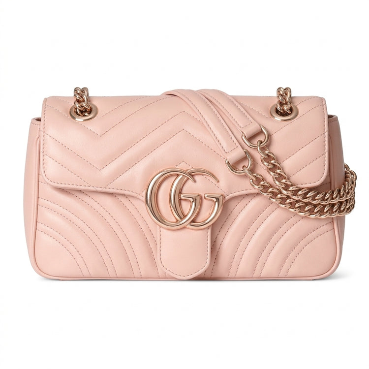 Premium Black Chevron Quilted Shoulder Bag with Gold-Tone Hardware