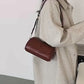 Women’s Leather Fold Over Shoulder Bag – Fashion Single Strap Handbag