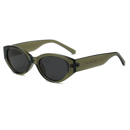 GENTLE FAWN Transparent Grey Polarized Sunglasses – UV400 TAC Square Frame
