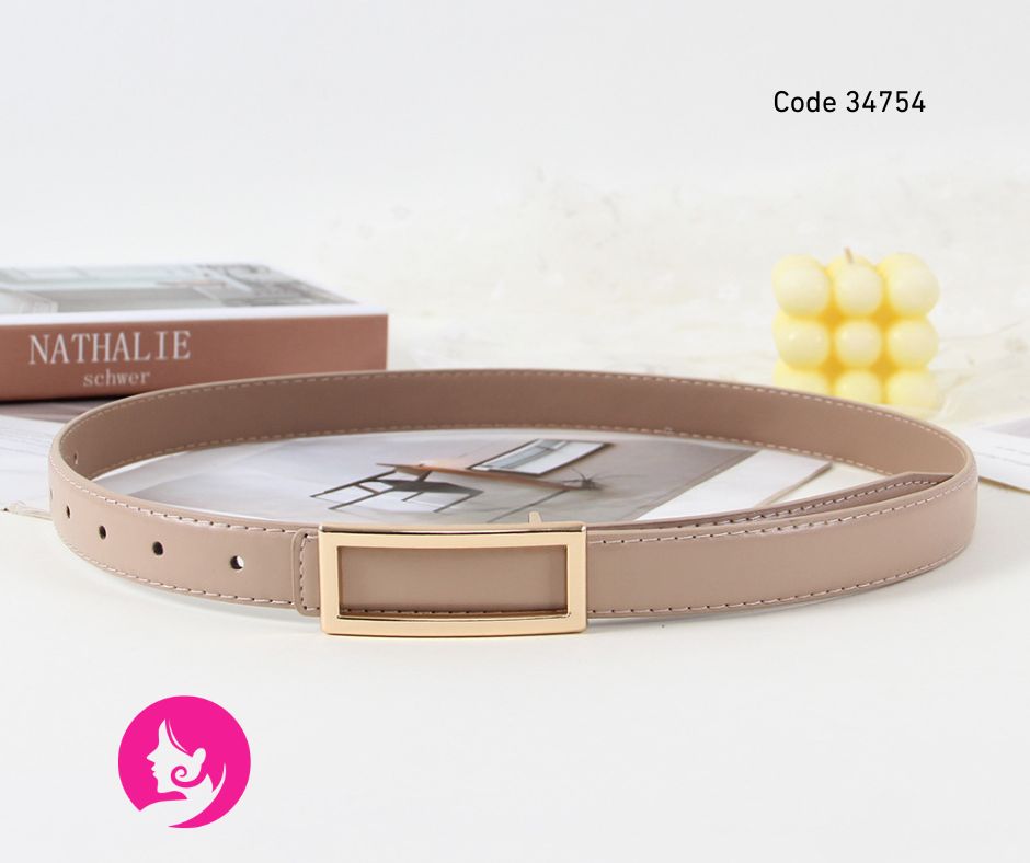 Manufacturers Hot Selling Thin Belt Women's Skirt Leather Belt Women's Simple Matching Decorative Dress Belt