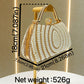 Luxury Pearl Diamond Evening Bag for Women | Banquet & Party Clutch