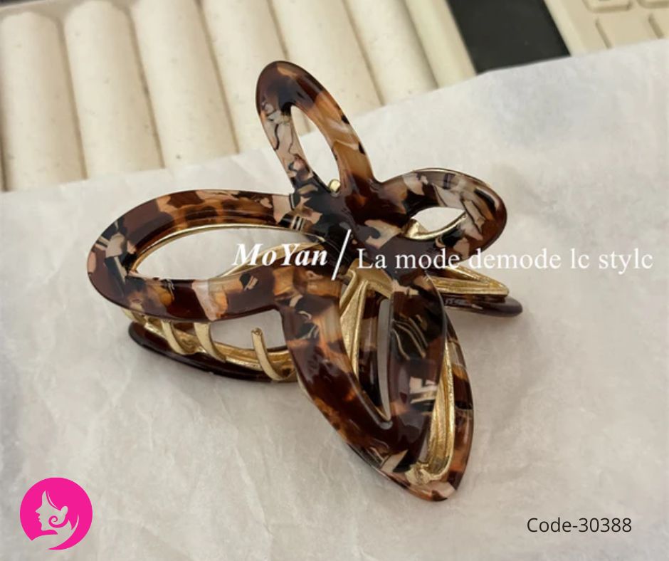 Mo Yan Butterfly Acetate Crab Hair Clip – Premium Mermaid & Pastel Colors